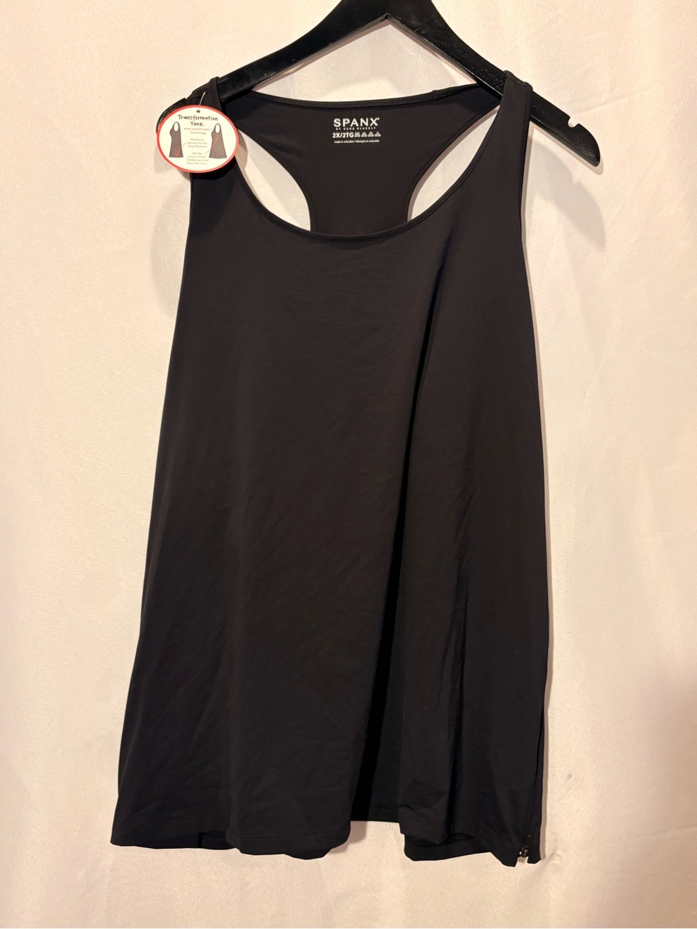SPANX Black Transition Tank NWT